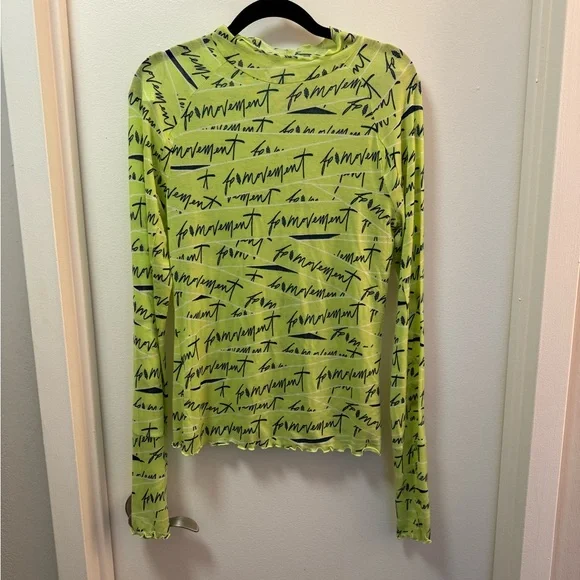 NWOT Free People High Jump Logo Long Sleeve - Picture 5 of 5